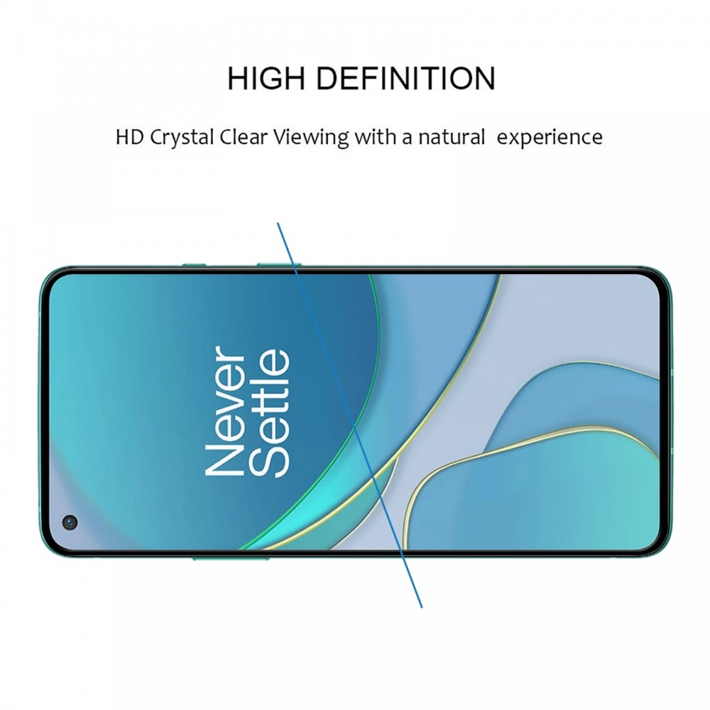 מגן מסך עבור OnePlus 8T עשוי מזכוכית מחוסמת