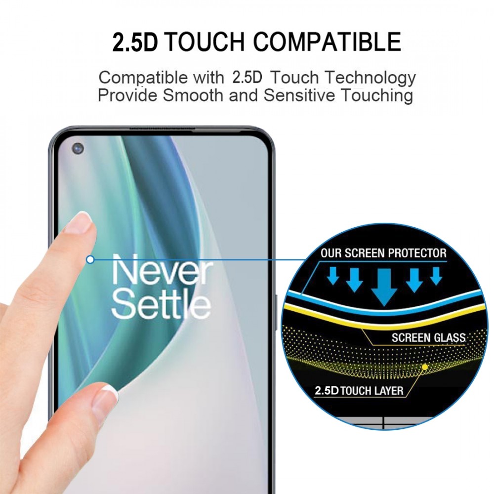 מגן מסך עבור OnePlus Nord N10 5G עשוי מזכוכית מחוסמת