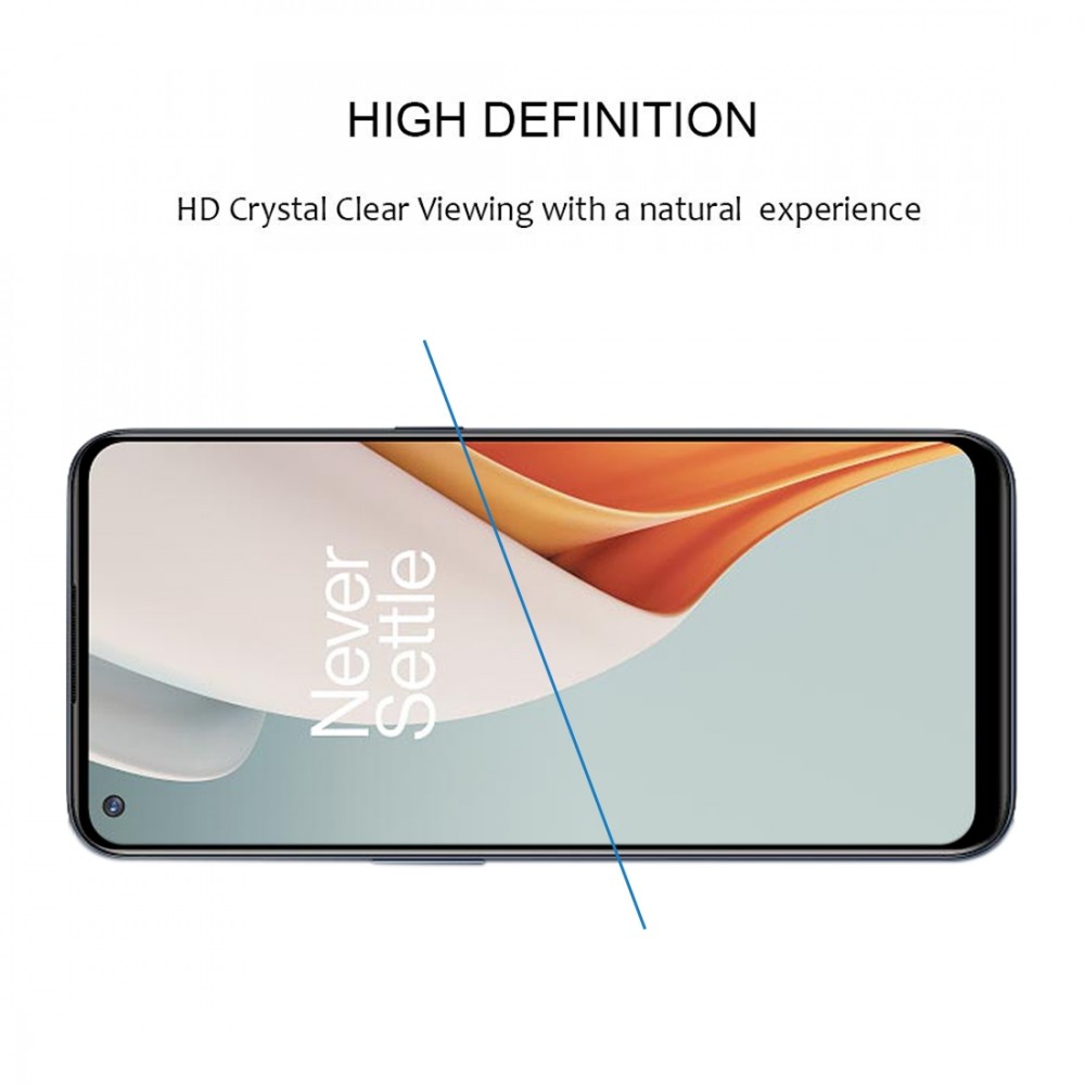 מגן מסך עבור OnePlus Nord N100 עשוי מזכוכית מחוסמת