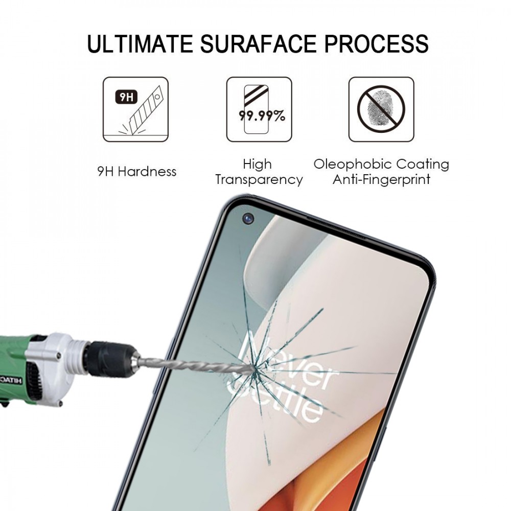 מגן מסך עבור OnePlus Nord N100 עשוי מזכוכית מחוסמת
