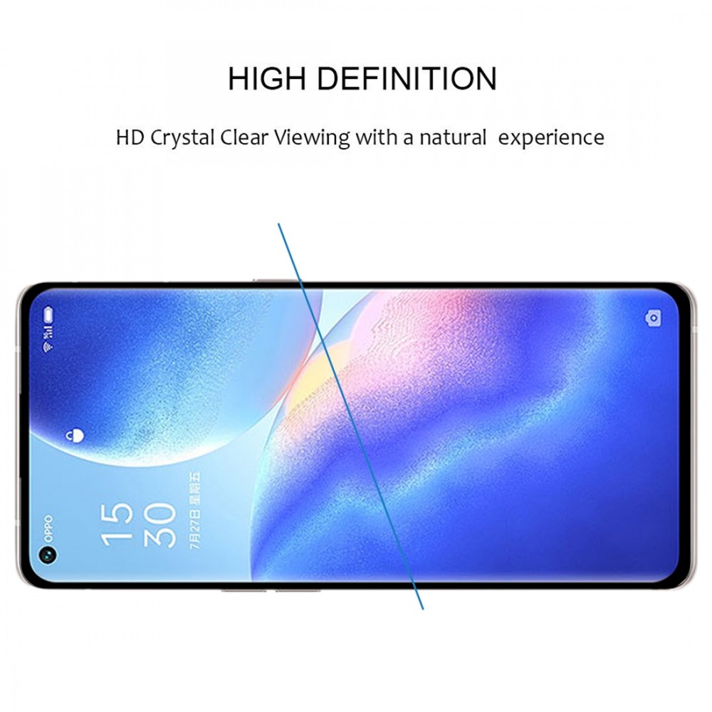 מגן מסך עבור Oppo Reno5 Pro 5G עשוי מזכוכית מחוסמת