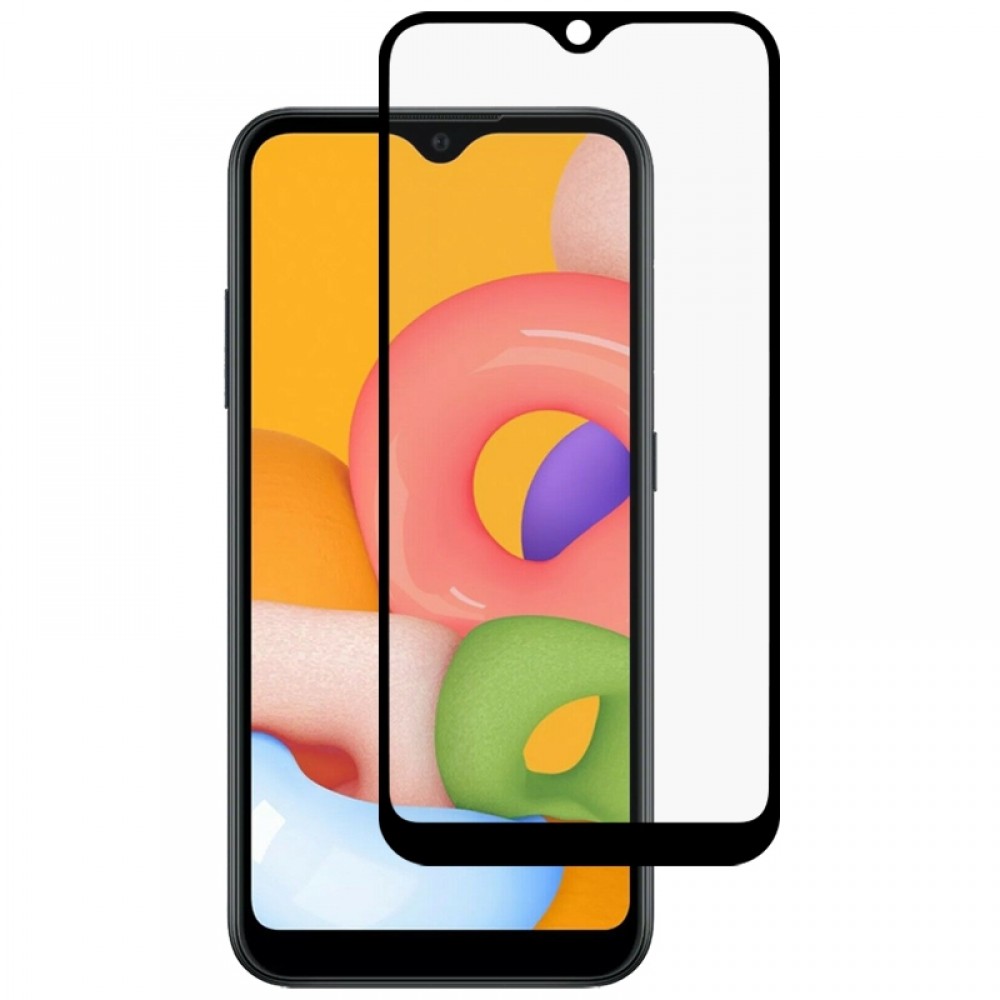 מגן מסך עבור Samsung Galaxy A01 עשוי מזכוכית מחוסמת