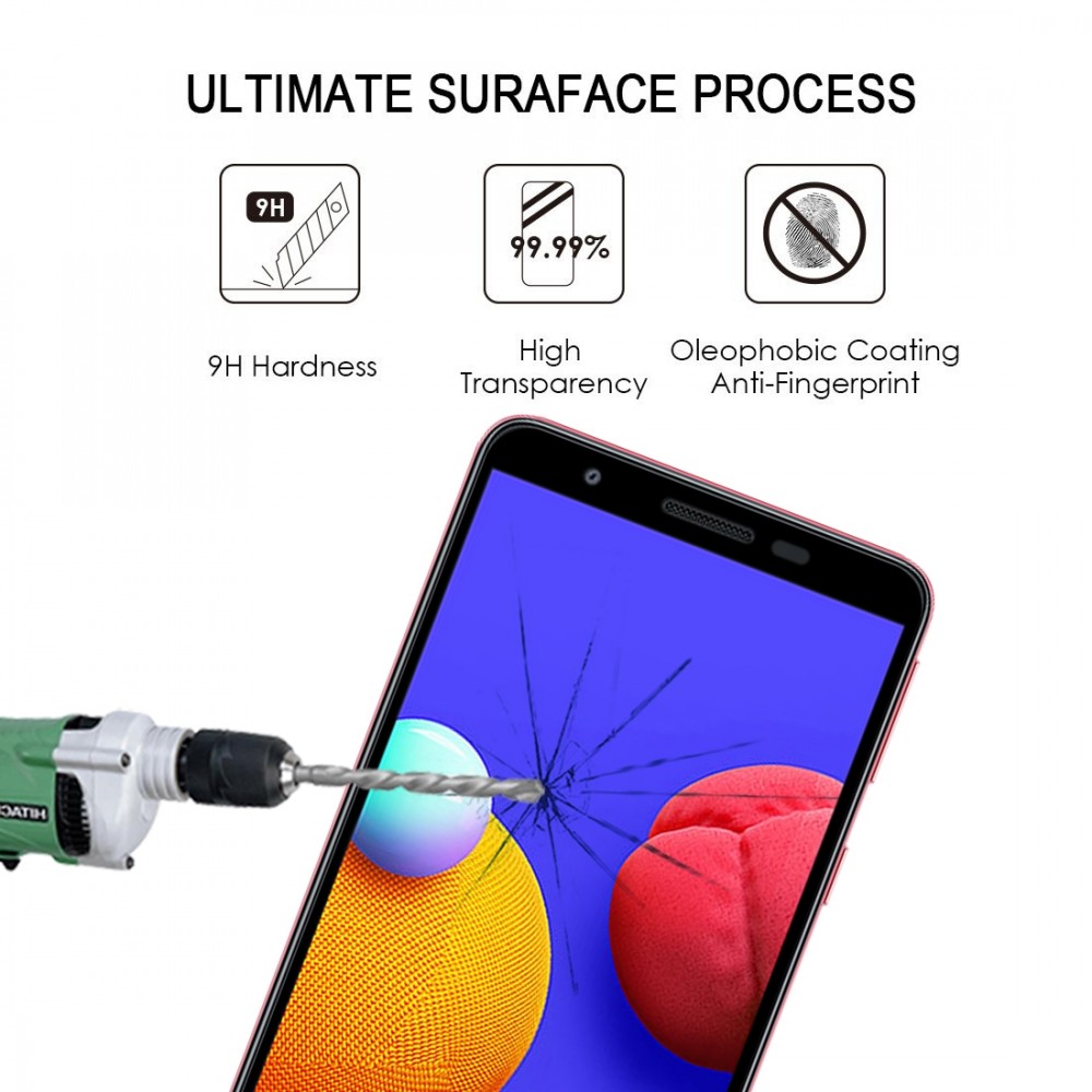 מגן מסך עבור Samsung Galaxy A01 Core עשוי מזכוכית מחוסמת
