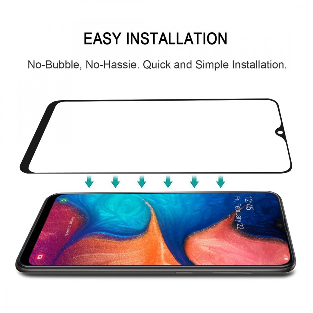 מגן מסך עבור Samsung Galaxy A30 עשוי מזכוכית מחוסמת