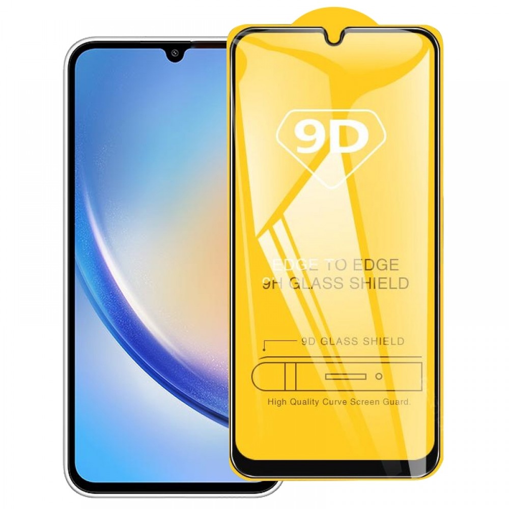 מגן מסך עבור Samsung Galaxy A34 עשוי מזכוכית מחוסמת