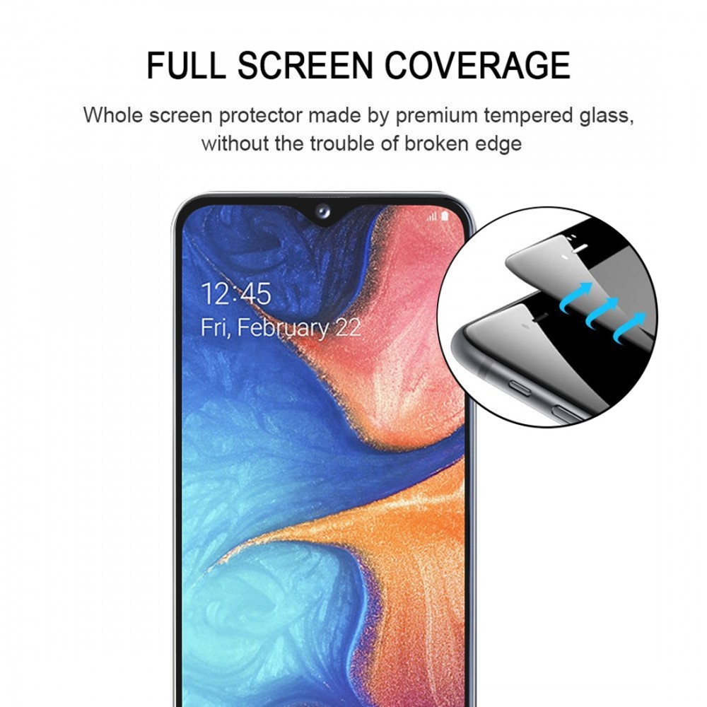מגן מסך עבור Samsung Galaxy A50 עשוי מזכוכית מחוסמת