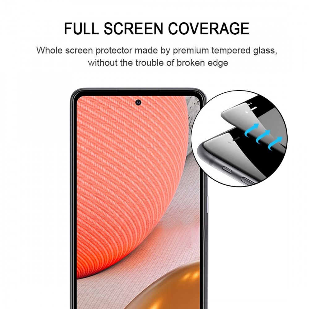 מגן מסך עבור Samsung Galaxy A72 עשוי מזכוכית מחוסמת