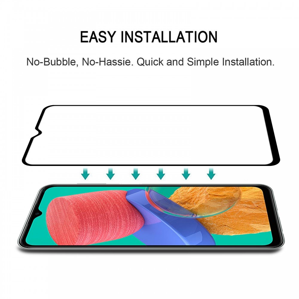 מגן מסך עבור Samsung Galaxy M13 עשוי מזכוכית מחוסמת