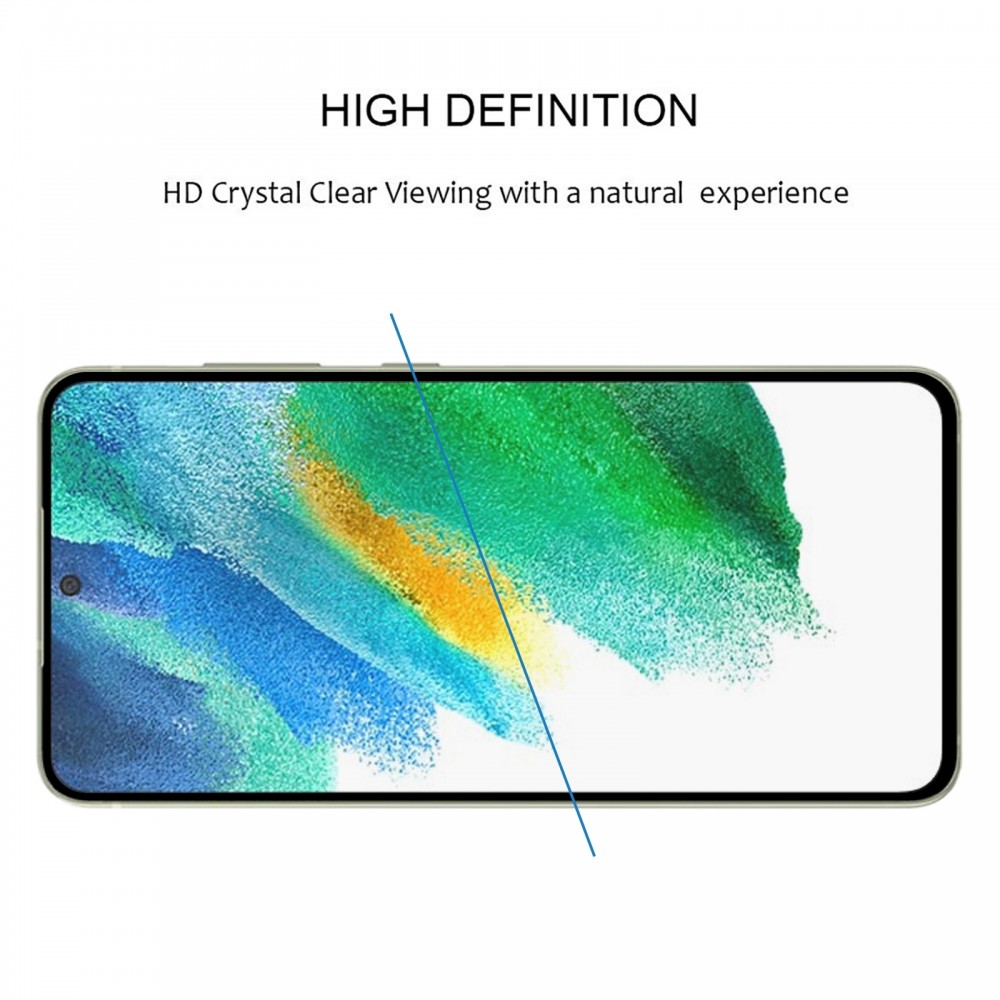 מגן מסך עבור Samsung Galaxy S21 FE 5G עשוי מזכוכית מחוסמת
