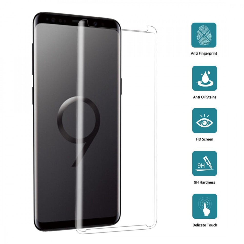 מגן מסך עבור Samsung Galaxy S9 עשוי מזכוכית מחוסמת