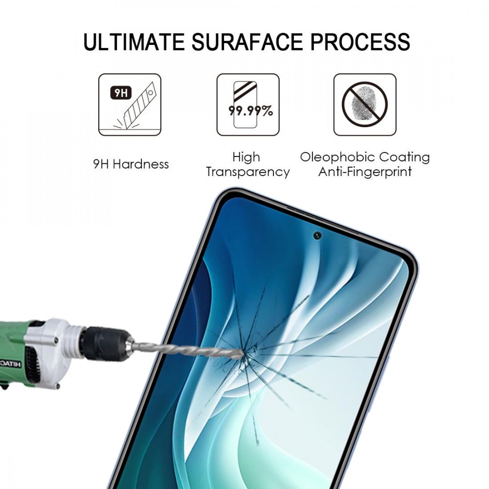 מגן מסך עבור Xiaomi Mi 11i עשוי מזכוכית מחוסמת