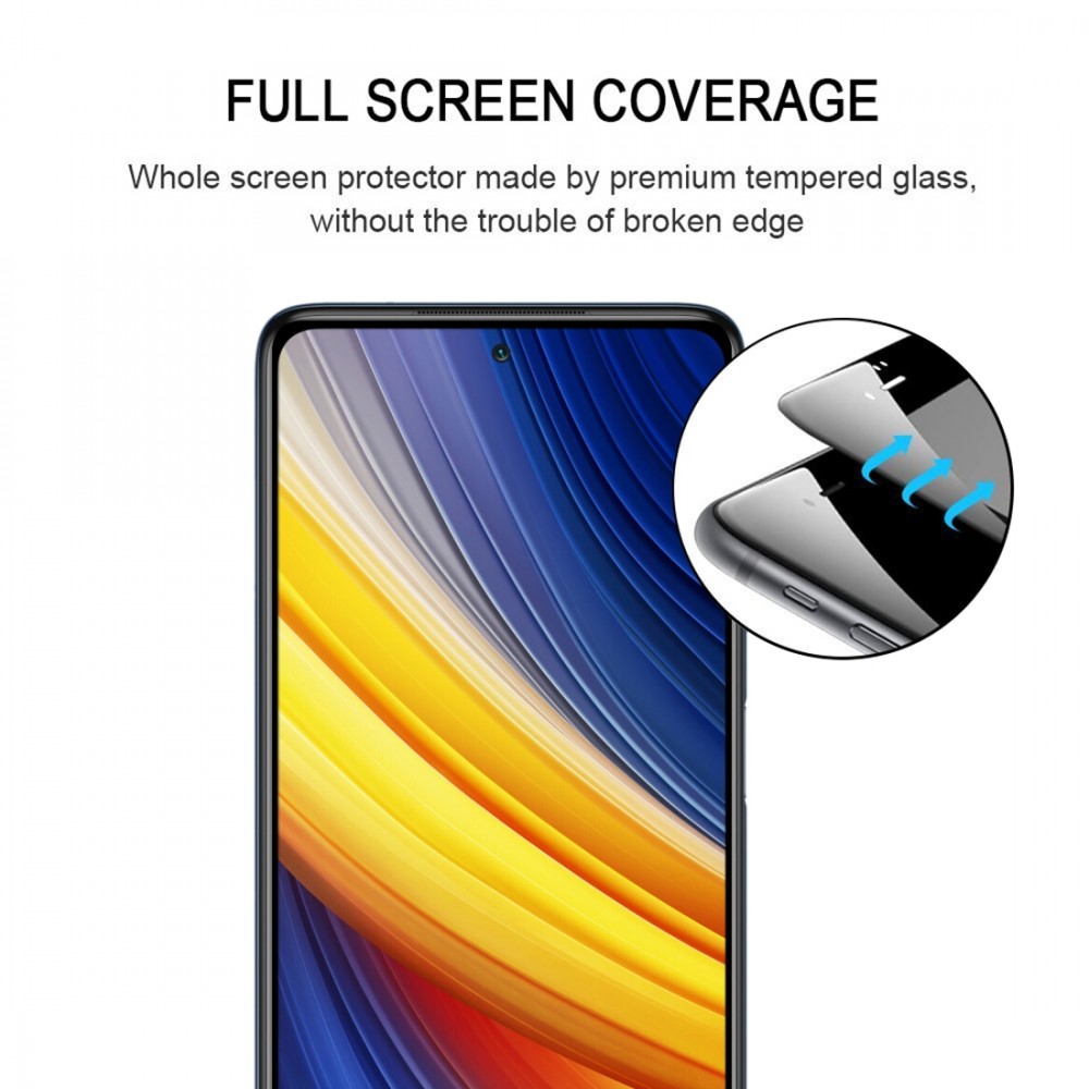 מגן מסך עבור Xiaomi Poco X3 Pro עשוי מזכוכית מחוסמת