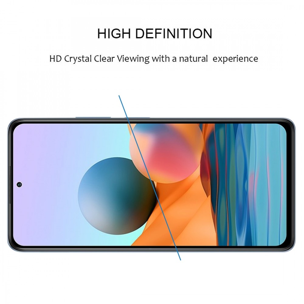 מגן מסך עבור Xiaomi Redmi Note 10 Pro עשוי מזכוכית מחוסמת