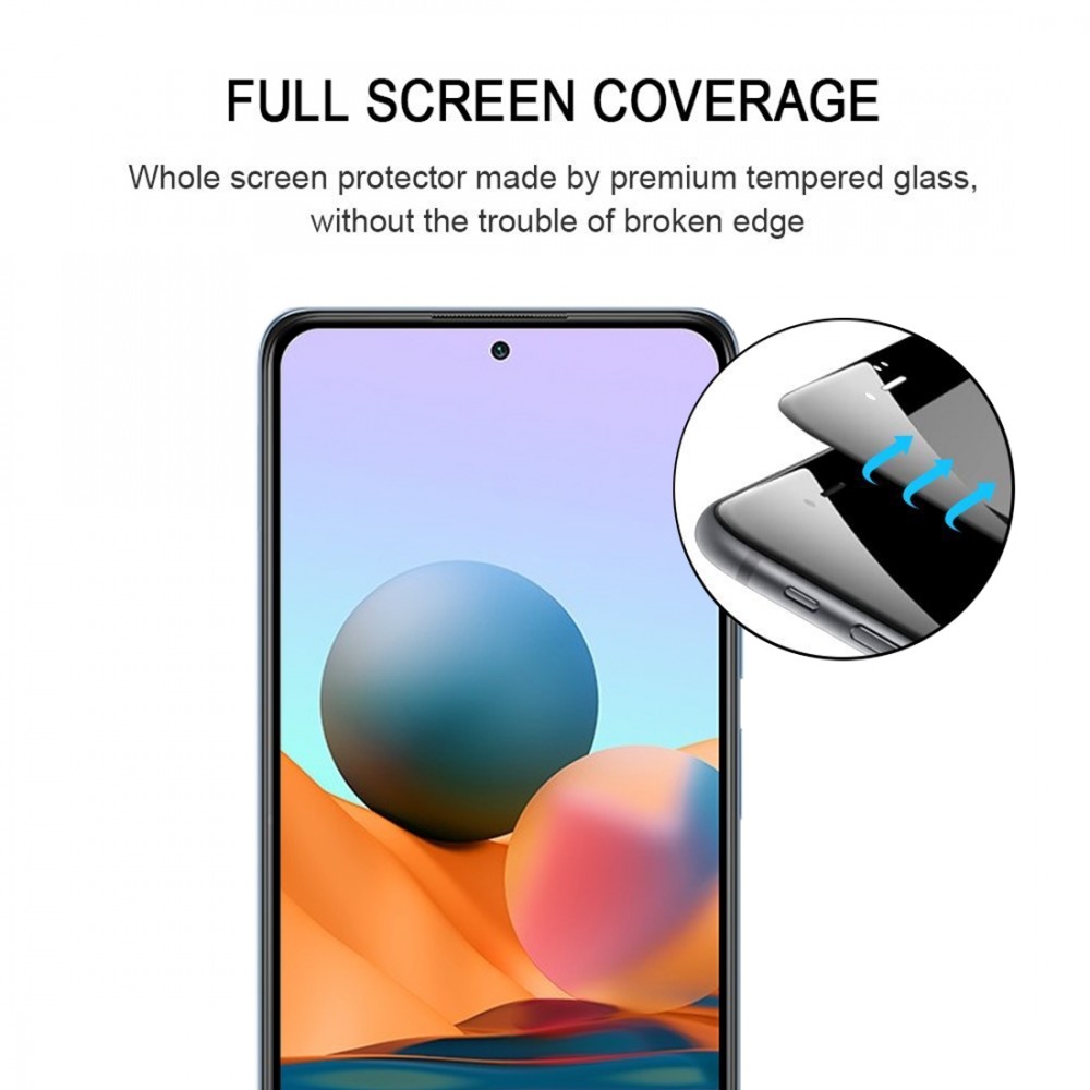 מגן מסך עבור Xiaomi Redmi Note 10 Pro Max עשוי מזכוכית מחוסמת