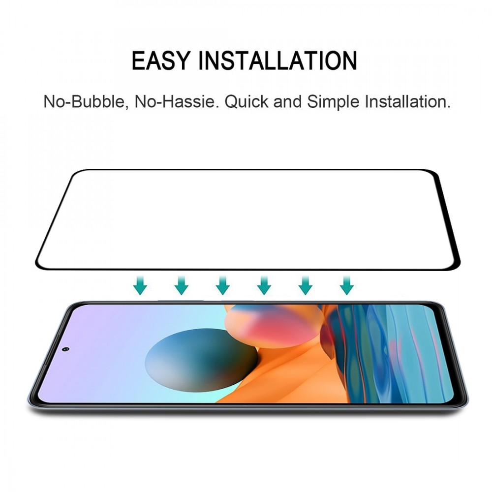 מגן מסך עבור Xiaomi Redmi Note 10 Pro Max עשוי מזכוכית מחוסמת