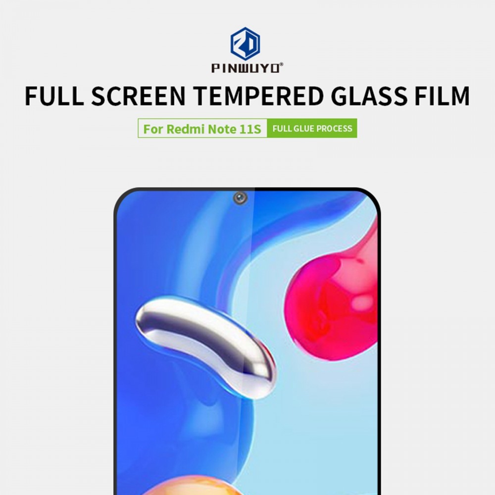 מגן מסך עבור Xiaomi Redmi Note 11S עשוי מזכוכית מחוסמת