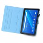 כיסוי ספר לטאבלט Lenovo Tab E10 בצבע - כחול