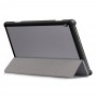 כיסוי ספר לטאבלט Lenovo Tab M10 בצבע - אפור
