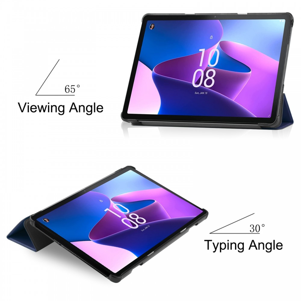 כיסוי ספר לטאבלט Lenovo Tab M10 Gen 3 בצבע - כחול