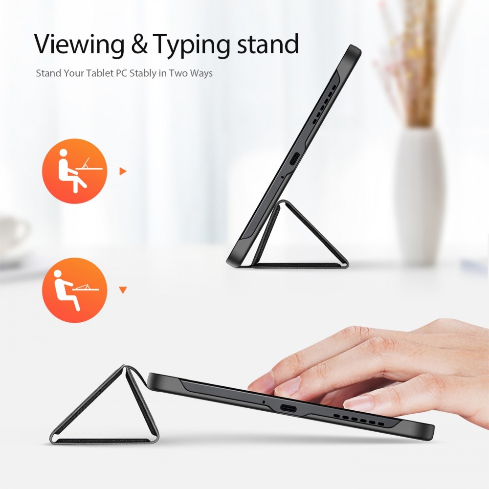 כיסוי ספר לטאבלט Realme Pad Mini בצבע - שחור