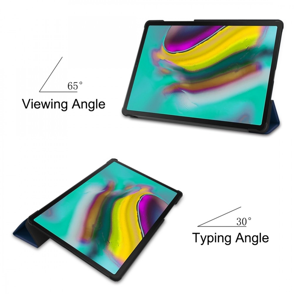 כיסוי ספר לטאבלט Samsung Galaxy Tab S5e 10.5  בצבע - כחול כהה