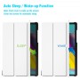 כיסוי ספר לטאבלט Samsung Galaxy Tab S5e 10.5  בצבע - לבן