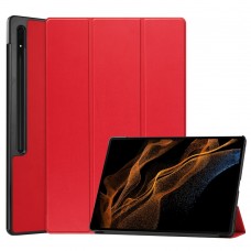 כיסוי ספר לטאבלט Samsung Galaxy Tab S9 Ultra בצבע - אדום