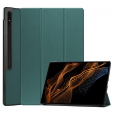 כיסוי ספר לטאבלט Samsung Galaxy Tab S9 Ultra בצבע - ירוק כהה