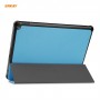 כיסוי לטאבלט מדגם - Amazon Fire HD 10 בצבע - כחול בהיר עשוי מעור