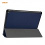 כיסוי לטאבלט מדגם - Amazon Fire HD 10 Plus (2021) בצבע - כחול כהה עשוי מעור