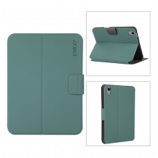כיסוי לטאבלט מדגם - Apple iPad mini (2021) בצבע - ירוק כהה עשוי מעור