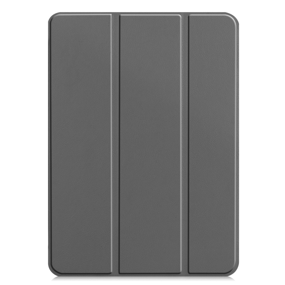 כיסוי לטאבלט מדגם - Apple iPad Pro 11 (2021) בצבע - אפור עשוי מעור