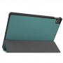 כיסוי לטאבלט מדגם - Lenovo Tab P11 בצבע - ירוק כהה עשוי מעור