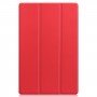 כיסוי לטאבלט מדגם - Lenovo Tab P11 בצבע - אדום עשוי מעור