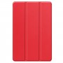 כיסוי לטאבלט מדגם - Lenovo Tab P12 בצבע - אדום עשוי מעור