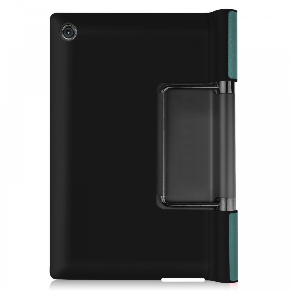 כיסוי לטאבלט מדגם - Lenovo Yoga Tab 11 בצבע - ירוק כהה עשוי מעור
