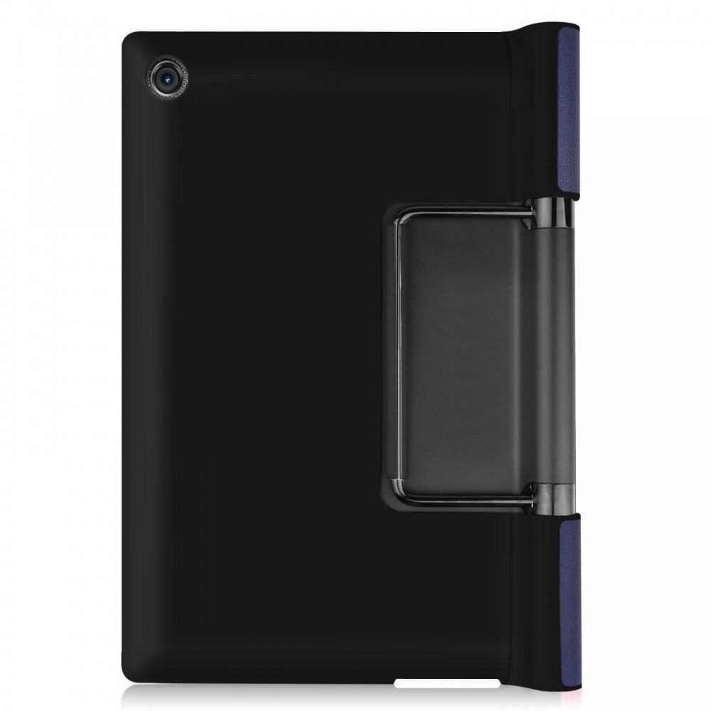 כיסוי לטאבלט מדגם - Lenovo Yoga Tab 11 בצבע - כחול כהה עשוי מעור