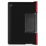 כיסוי לטאבלט מדגם - Lenovo Yoga Tab 11 בצבע - אדום עשוי מעור