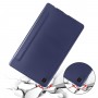 כיסוי לטאבלט מדגם - Samsung Galaxy Tab A7 Lite בצבע - כחול כהה עשוי מעור