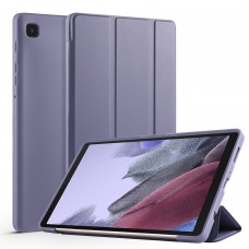 כיסוי לטאבלט מדגם - Samsung Galaxy Tab A7 Lite בצבע - סגול עשוי מעור