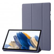 כיסוי לטאבלט מדגם - Samsung Galaxy Tab A8 10.5 (2021) בצבע - לבנדר אפור עשוי מעור