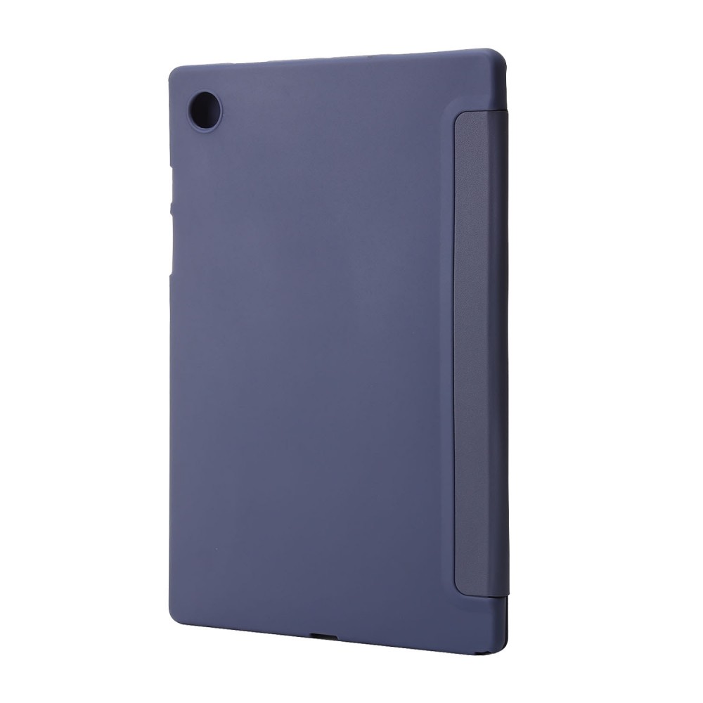 כיסוי לטאבלט מדגם - Samsung Galaxy Tab A8 10.5 (2021) בצבע - לבנדר אפור עשוי מעור