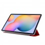 כיסוי לטאבלט מדגם - Samsung Galaxy Tab S7 בצבע - אדום עשוי מעור