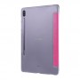 כיסוי לטאבלט מדגם - Samsung Galaxy Tab S7 בצבע - אדום ורד עשוי מעור