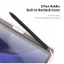 כיסוי לטאבלט מדגם - Samsung Galaxy Tab S7 FE בצבע - ורוד עשוי מעור