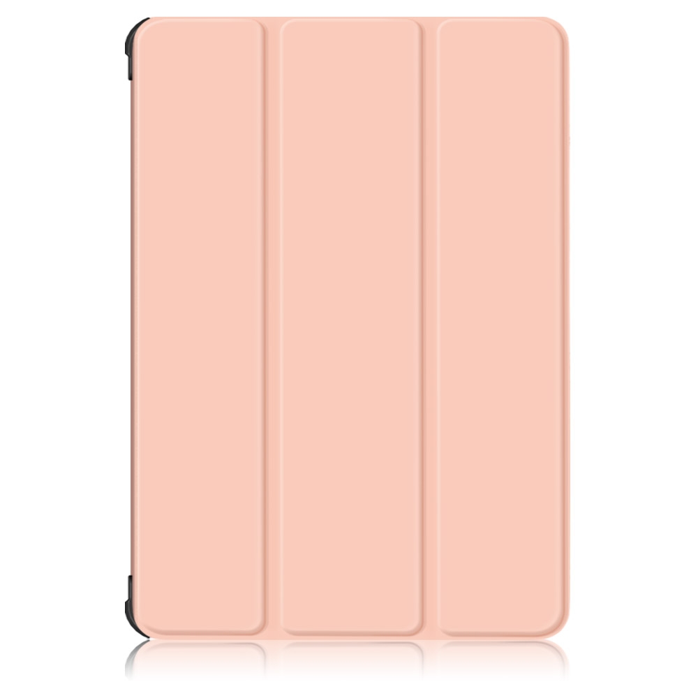 כיסוי לטאבלט מדגם - Samsung Galaxy Tab S7 FE בצבע - זהב ורד עשוי מעור