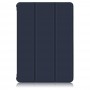 כיסוי לטאבלט מדגם - Samsung Galaxy Tab S7 FE בצבע - כחול כהה עשוי מעור
