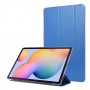 כיסוי לטאבלט מדגם - Samsung Galaxy Tab S8 בצבע - כחול עשוי מעור