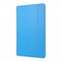 כיסוי לטאבלט מדגם - Samsung Galaxy Tab S8 בצבע - שמים כחולים עשוי מעור