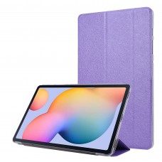 כיסוי לטאבלט מדגם - Samsung Galaxy Tab S8 בצבע - סגול בהיר עשוי מעור